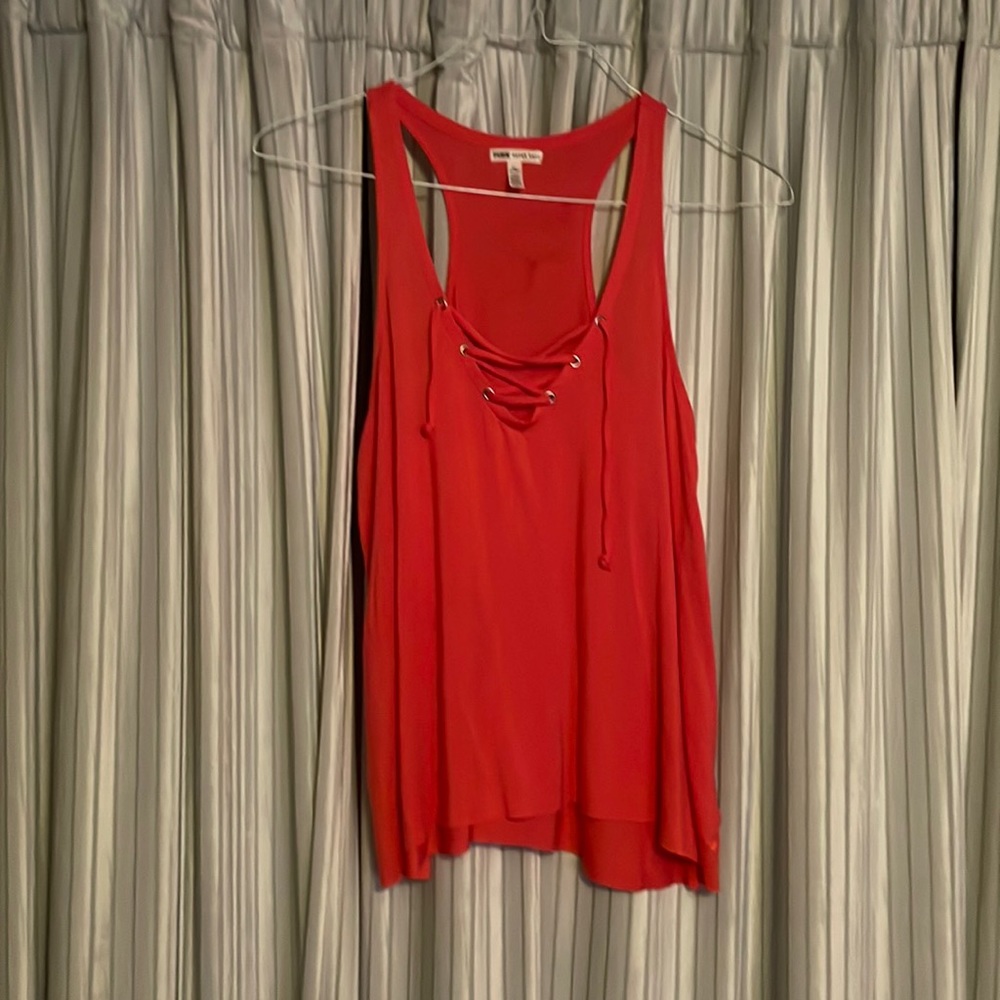 Pink Victoria’s Secret tank top